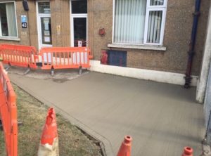 Concrete Road Repairs in Hollinsclough