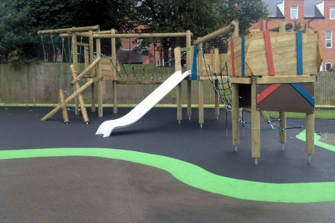 Machynlleth <b>School Playground</b> Tarmac - National Coverage